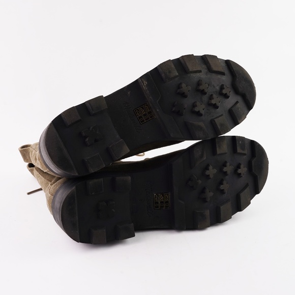 MADEWELL Size 8 The Shelton Lace-Up Boot in Burnt Olive Suede - Picture 10 of 10